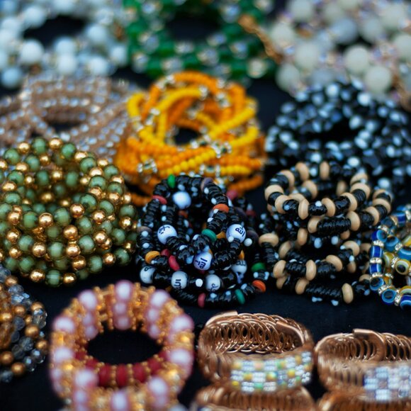 BOHO JEWELLERY JAR Random Bohemian Style Mixed Jewellery Bundle Minimum 30 pcs - Picture 2 of 7